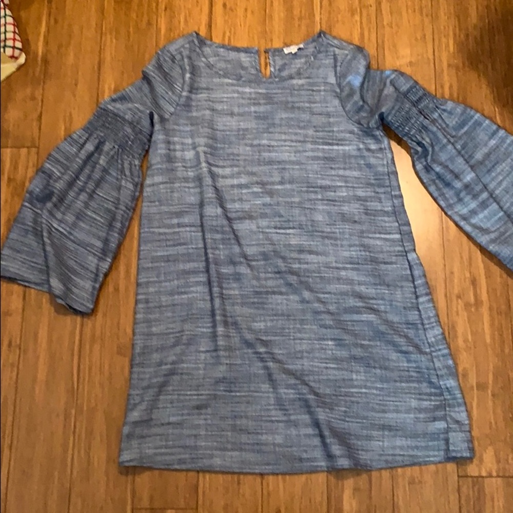 Blue dress